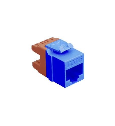 ICC Module CAT 6 High Density Blue IC1078F6-BL - The Telecom Spot
