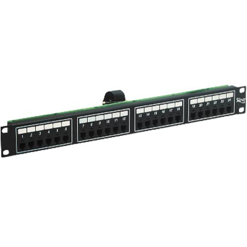 ICC Patch Panel F/Telco 6P2C 24-Port 1 RMS ICMPPTF242 - The Telecom Spot