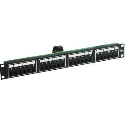 ICC PATCH PANEL-F/TELCO-8P2C-24-PORT-1RM ICMPP24TF2 - The Telecom Spot