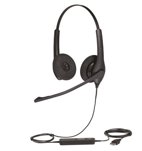 Jabra Biz 1500 Duo Headset - USB 1559-0159 - The Telecom Spot