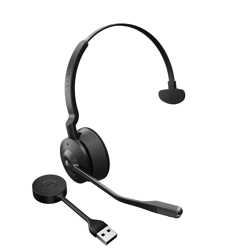 Jabra Engage 55 SE Mono Wireless Headset – Secure DECT Audio SafeTone Protection for Hybrid Professionals 9653-450-125 - The Telecom Spot