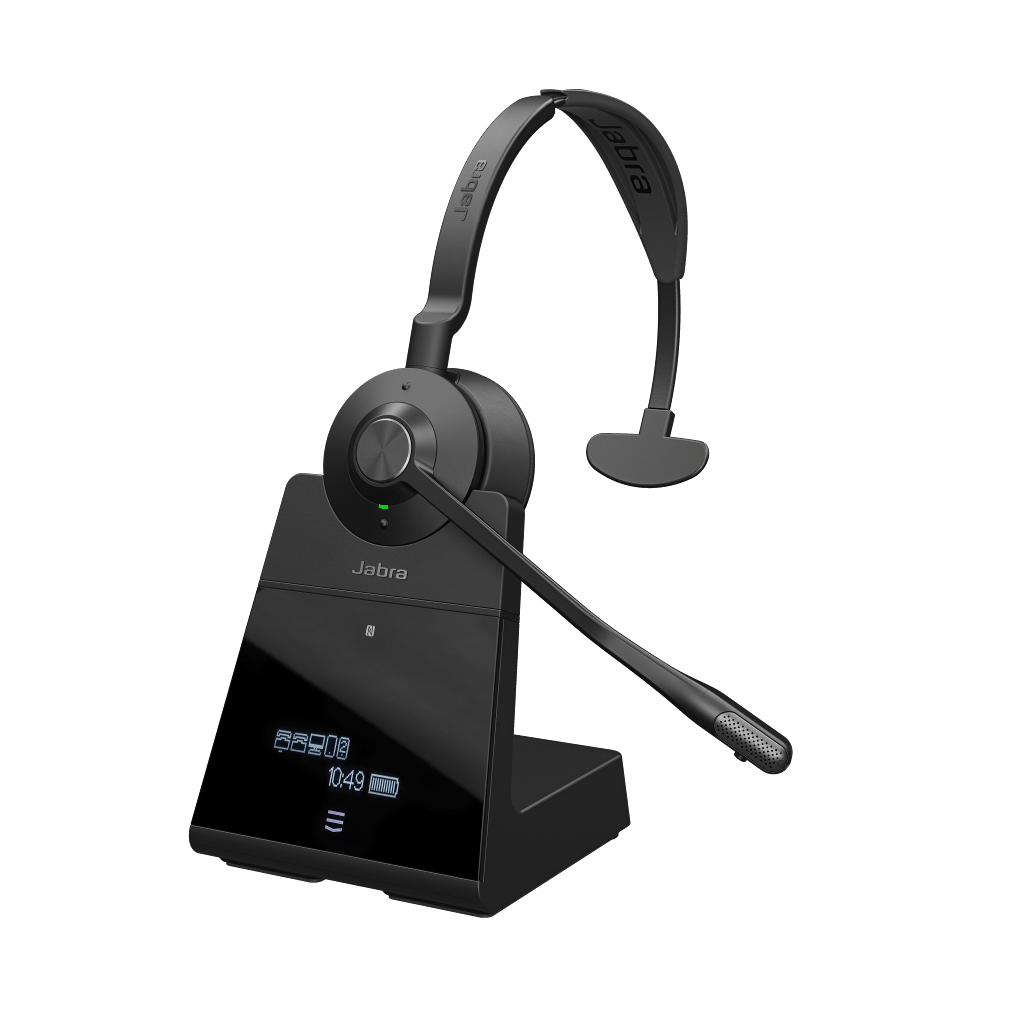 Jabra Engage 75 SE Mono Wireless Headset – 13 Hour Battery & 5 Device Connectivity for Professional Office Calls (9656 - 583 - 125) 9656-583-125 - The Telecom Spot
