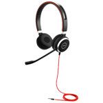 Jabra Evolve 40 Stereo Headset Without Controller 14401-10 - The Telecom Spot