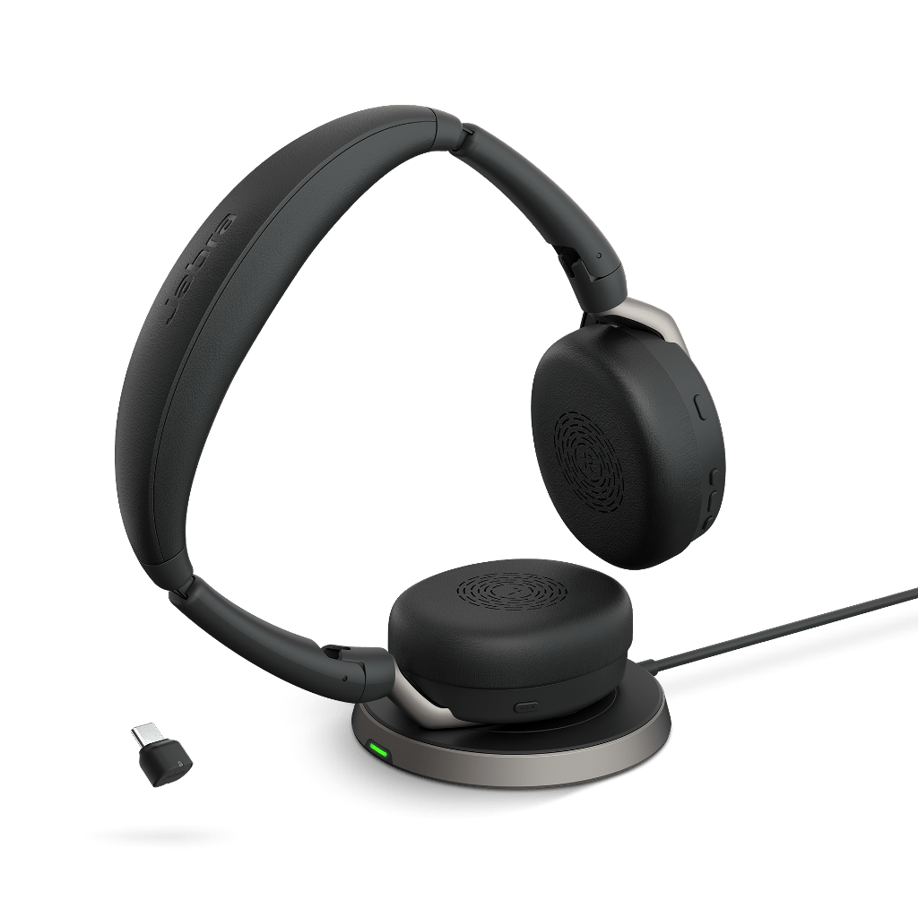 Jabra Evolve2 65 Flex Link380c Ms St + Wlchrg 26699-999-889-01 - The Telecom Spot