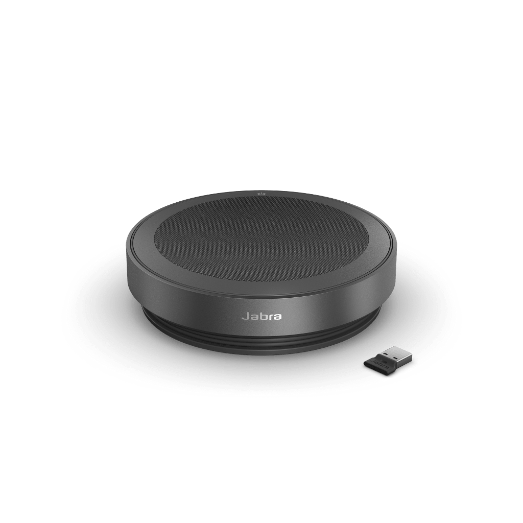 Jabra Speak2 75 Portable USB Bluetooth Speakerphone – 65mm Speaker & 4 Noise - Cancelling Mics for Hybrid Meetings 2775-319-01 - The Telecom Spot
