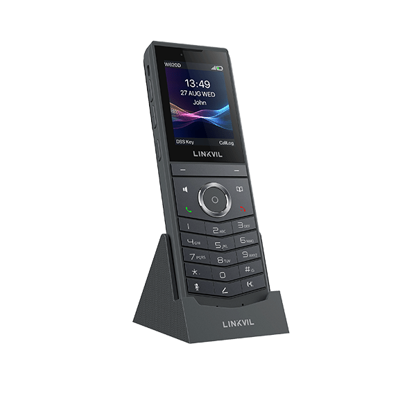 LINKVIL by Fanvil W620D Portable DECT Phone – 2.4" Color Display HD Voice Noise Reduction W620D - The Telecom Spot