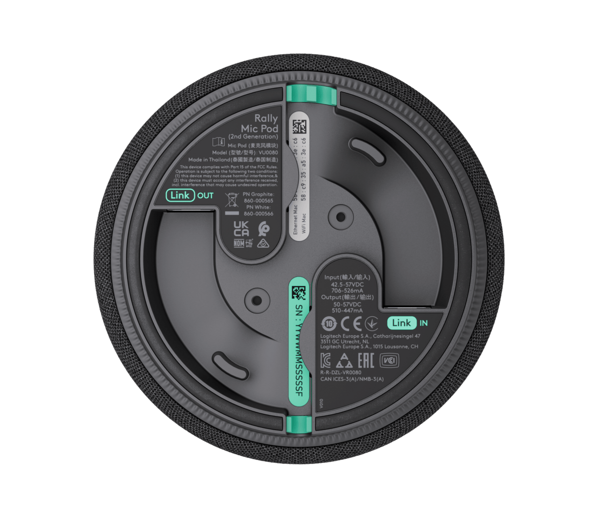 Logitech Rally Mic Pod 2 989-001214 - The Telecom Spot