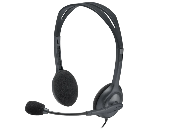Logitech Stereo Headset H111 981-000612 - The Telecom Spot
