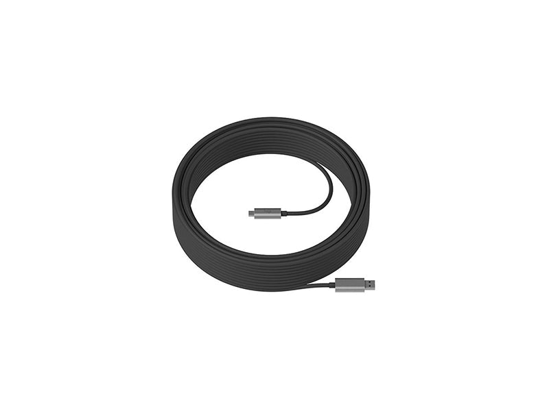 Logitech Strong USB Cable for Tap, Rally Camera, MeetUp – 25m/82ft 939-001802 - The Telecom Spot