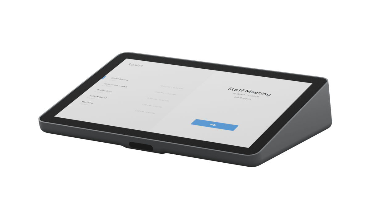 Logitech Tap IP 2 Meeting Room Touch Controller – PoE Network Touch Controller for Microsoft Teams, Zoom & Google Meet Rooms 952-000289 - The Telecom Spot