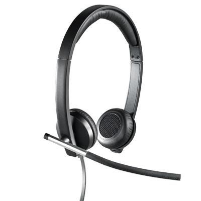 Logitech USB Headset H650e Stereo 981-000518 - The Telecom Spot
