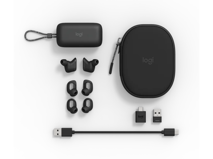 Logitech Zone True Wireless Earbuds (Graphite) 985-001081 - The Telecom Spot