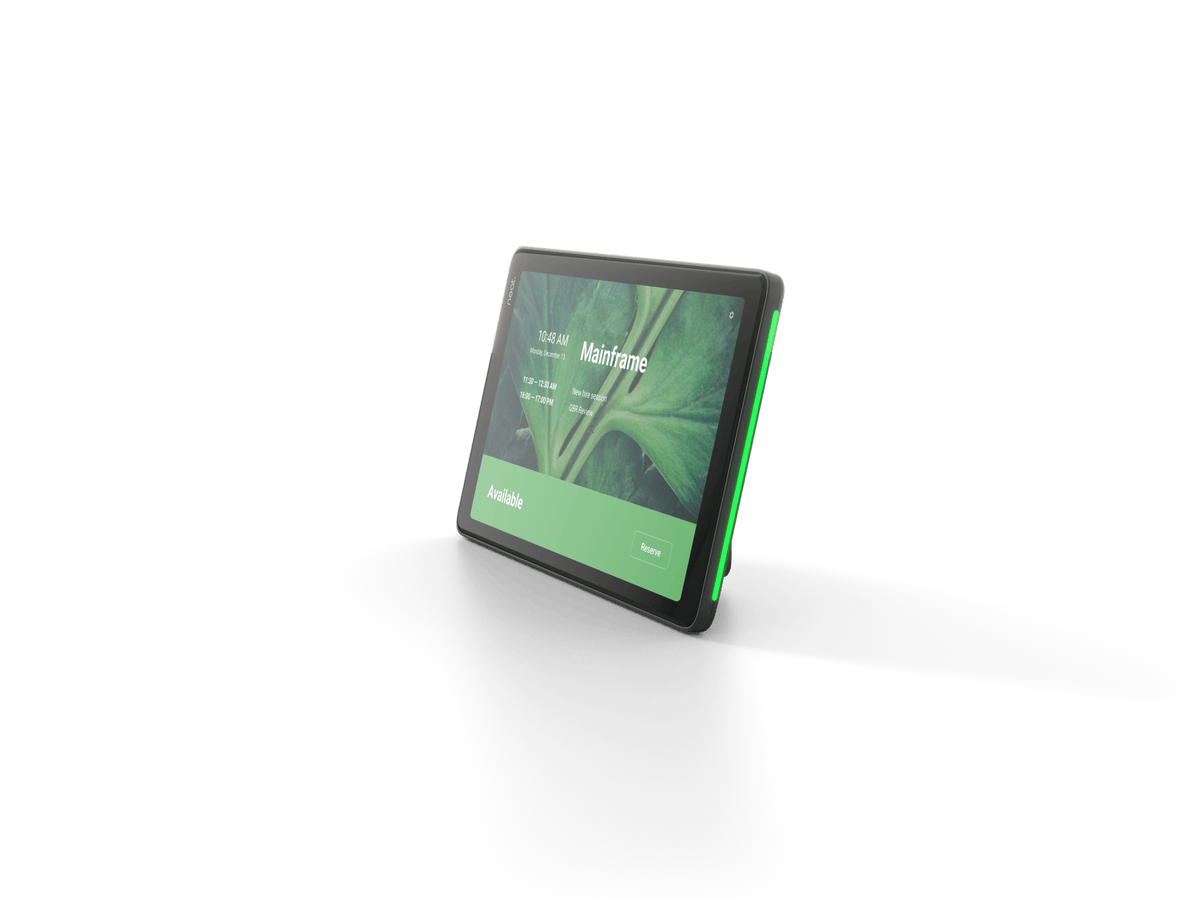 Neat Pad Touch Controller and Room Booking Display – 8" HD Touchscreen & Dual Mics for Meeting Rooms (NEATPAD-SE) NEATPAD-SE - The Telecom Spot