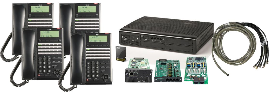 NEC SL2100 24-Button Digital Quick Start Kit NEC-BE117450 - The Telecom Spot