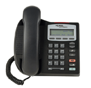 Nortel IP Phone 2001 / i2001 (TEXT Keys w/ Silver Bezel) - Refurbished NTDU90BC70-RF - The Telecom Spot