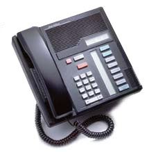 Nortel Norstar M7208 Telephone, Black - Refurbished NT8B30-BLK-RF - The Telecom Spot