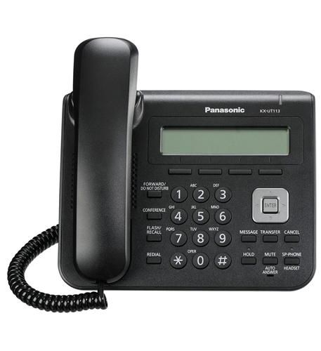 Panasonic KX-UT113 IP Telephone KX-UT113-B - The Telecom Spot
