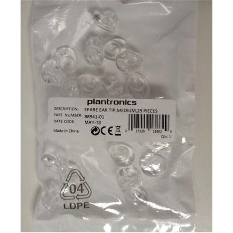 Plantronics Medium Ear tips 540/740 (Qty 25) 85Q23AA - The Telecom Spot