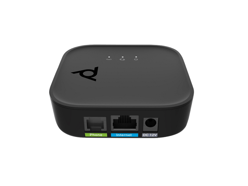 Poly ATA 400 1 FXS Voice Port VoIP Adapter – Open SIP Analog Phone & Fax to VoIP Converter (8F3H4AAABA) 8F3H4AAABA - The Telecom Spot