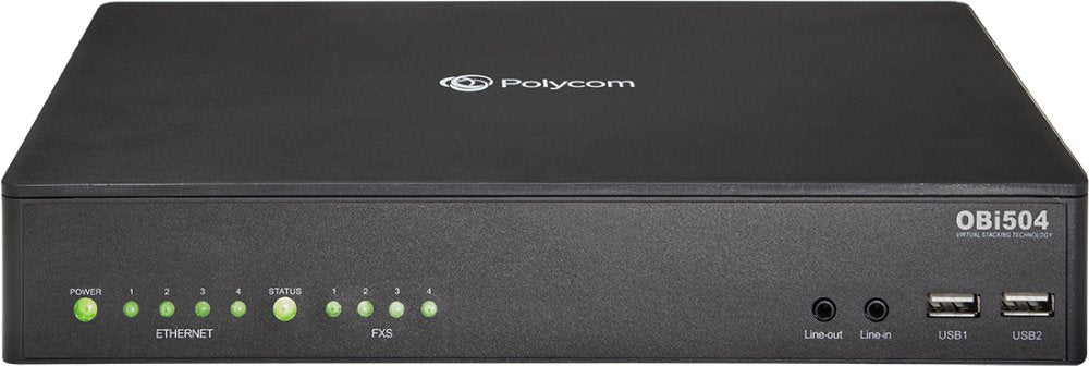 Poly OBI504 4 FXS Voice Adapter 2200-49550-001 - The Telecom Spot