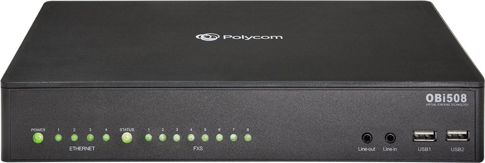 Poly OBI508 8 FXS Voice Adapter 2200-49552-001 - The Telecom Spot