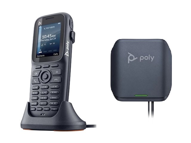 Poly Rove 20 + B1 Single Cell DECT Base Station Kit 8F3E1AA#ABA - The Telecom Spot