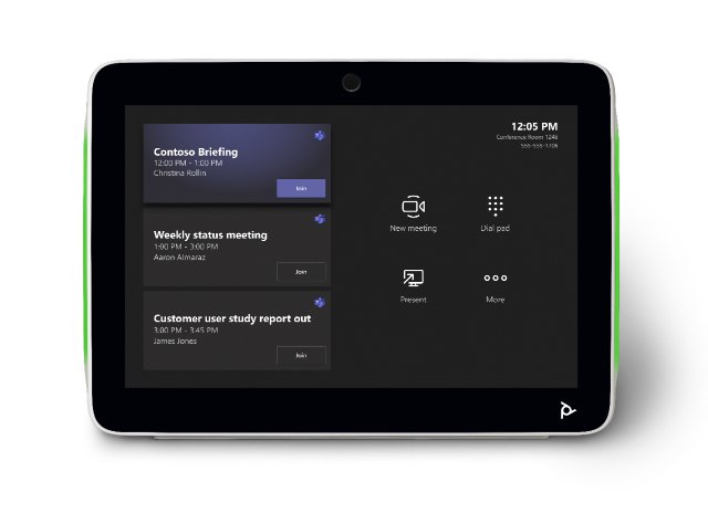 Poly TC10 Touch Control Panel, White 875J5AA#AC3 - The Telecom Spot