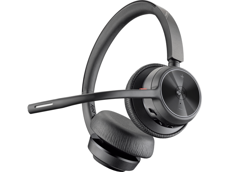 Poly Voyager 4320 Microsoft Teams Certified USB - C Headset + BT700 Dongle – Long - Range Wireless Freedom for Hybrid Teams (77Z30AA) 77Z30AA - The Telecom Spot