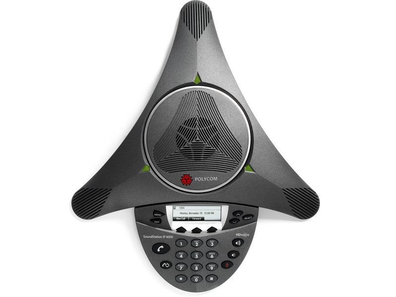 Polycom SoundStation IP 6000 PoE- Refurbished 2200-15600-001-RF - The Telecom Spot