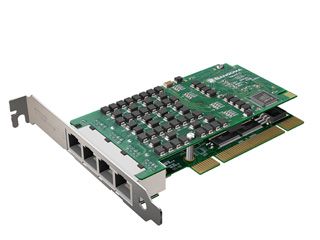 Sangoma A108D Octal (8-Port) T1/E1/J1 PCI Card w/Echo Cancellation A108-DKIT - The Telecom Spot