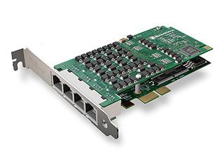Sangoma A108E Octal (8-Port) T1/E1/J1 PCI-E Card A108-EKIT - The Telecom Spot
