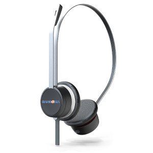 Sangoma HC120 USB - A Binaural over - the - head PC headset 1TELHC120LF - The Telecom Spot