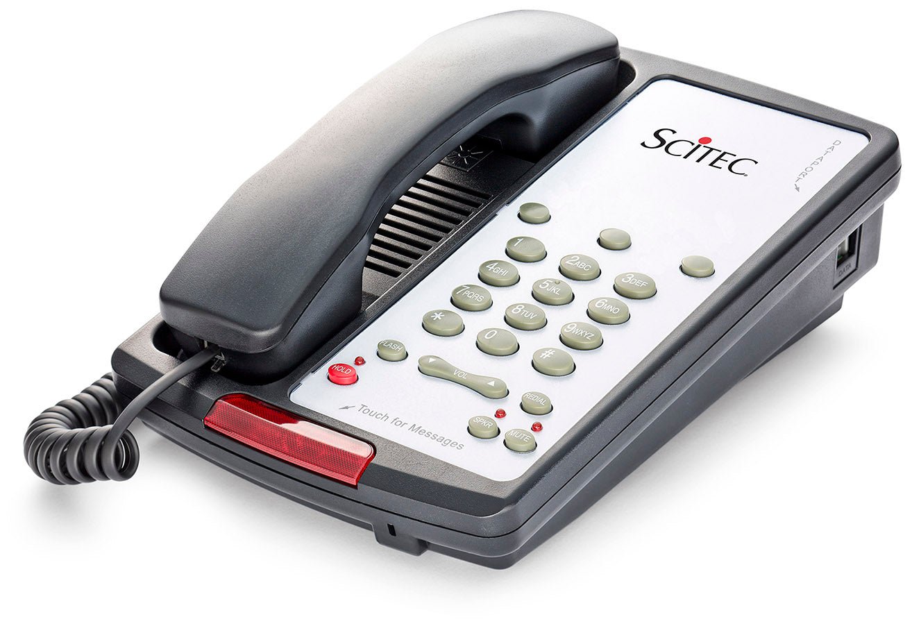 Scitec Aegis - 3S - 08 Analog Phone Black 88032 88032 - The Telecom Spot