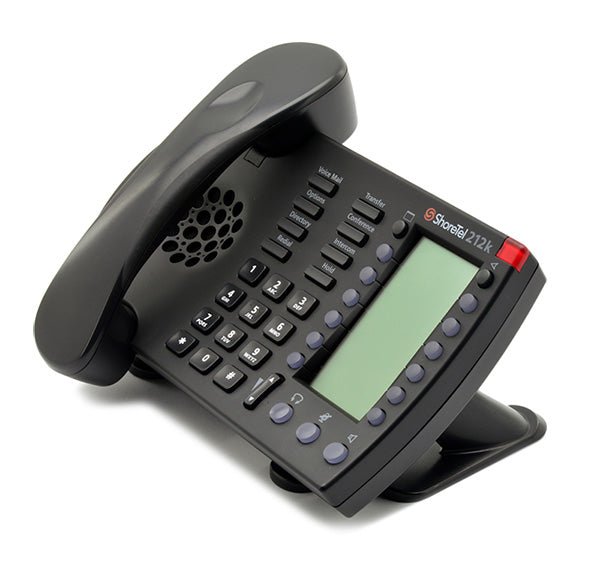 ShoreTel 212K IP Phone SHOR-IP212K-Black-Refurbished - The Telecom Spot