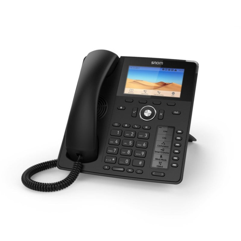 Snom D787 IP Desk Phone – WiFi - Enabled SIP Phone with 4.3" Color Display & 24 Programmable Keys (00004621) 00004621 - The Telecom Spot