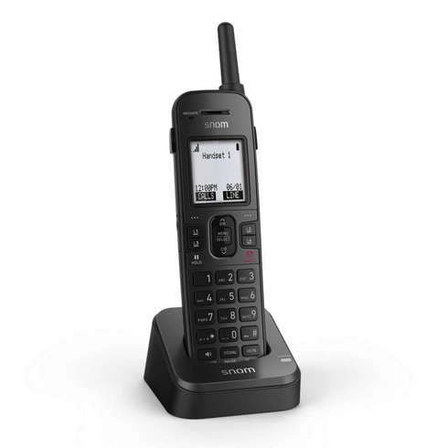 Snom M10R KLE SIP DECT 4-Line Rugged Handset M10R-KLE - The Telecom Spot