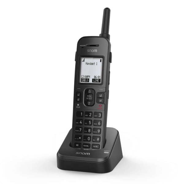 Snom M10R KLE SIP DECT 4-Line Rugged Handset M10R-KLE - The Telecom Spot