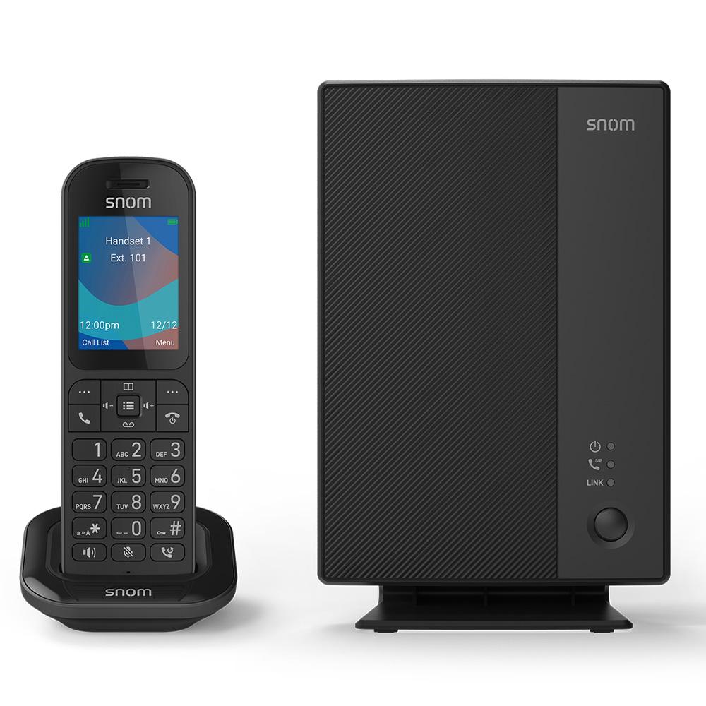 Snom M253 DECT Single-Cell Bundle – M250 Base & M53 Handset for Small Sites 00004741 - The Telecom Spot
