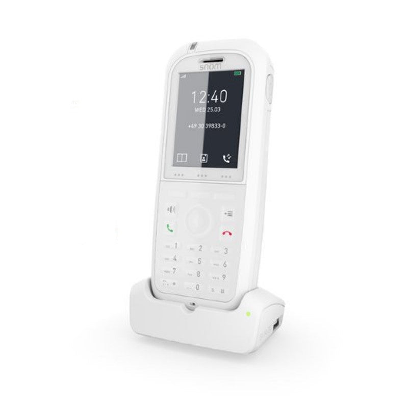 Snom M90 Antibacterial DECT Handset – IP65 Ruggedized Hygiene Handset for Hospitals & Healthcare 00004425 - The Telecom Spot