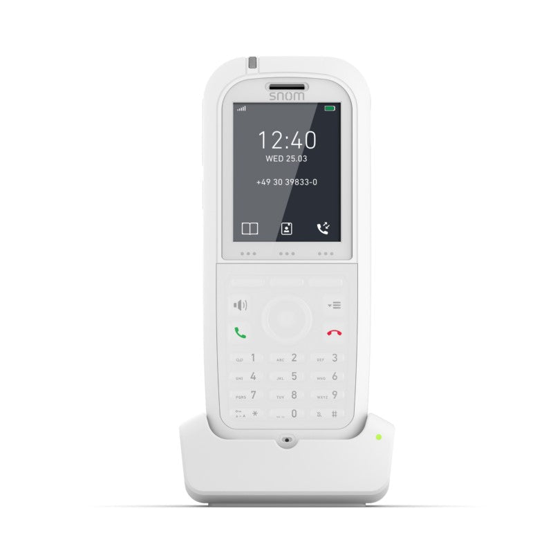 Snom M90 Antibacterial DECT Handset – IP65 Ruggedized Hygiene Handset for Hospitals & Healthcare 00004425 - The Telecom Spot