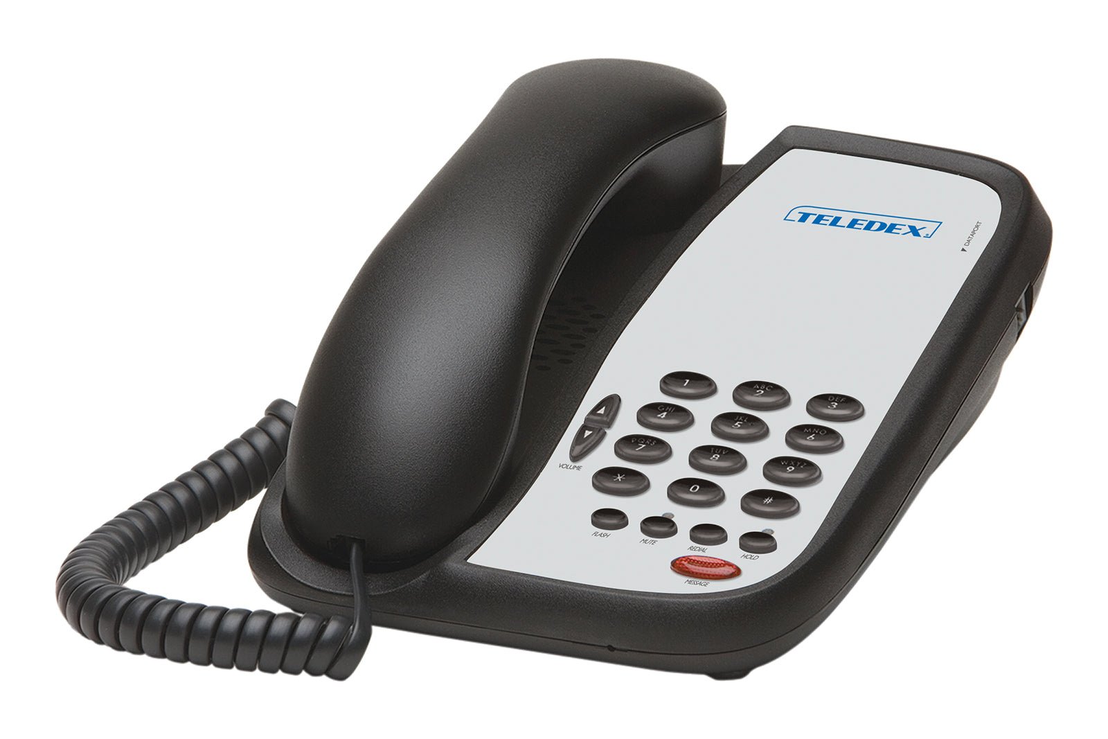 Teledex A102 Analog Phone Black IPN330391 IPN330391 - The Telecom Spot