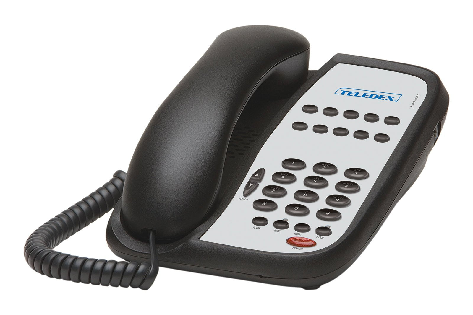 Teledex A110 Analog Phone Black IPN332391 IPN332391 - The Telecom Spot