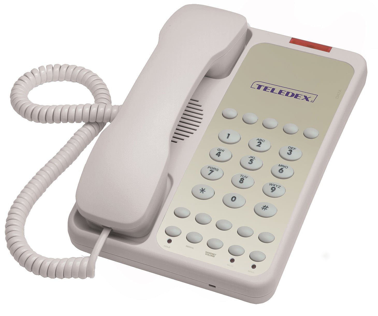 Teledex Opal 1010S Analog Phone Ash OPL76339 OPL76339 - The Telecom Spot