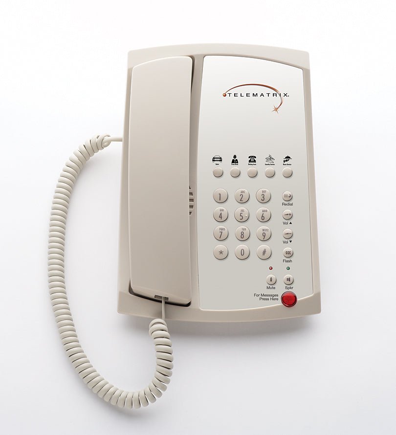TeleMatrix 3100MWD5 Analog Phone Ash 31149 31149 - The Telecom Spot