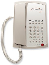 TeleMatrix 3102MWD5 Analog Phone Ash 32149 32149 - The Telecom Spot