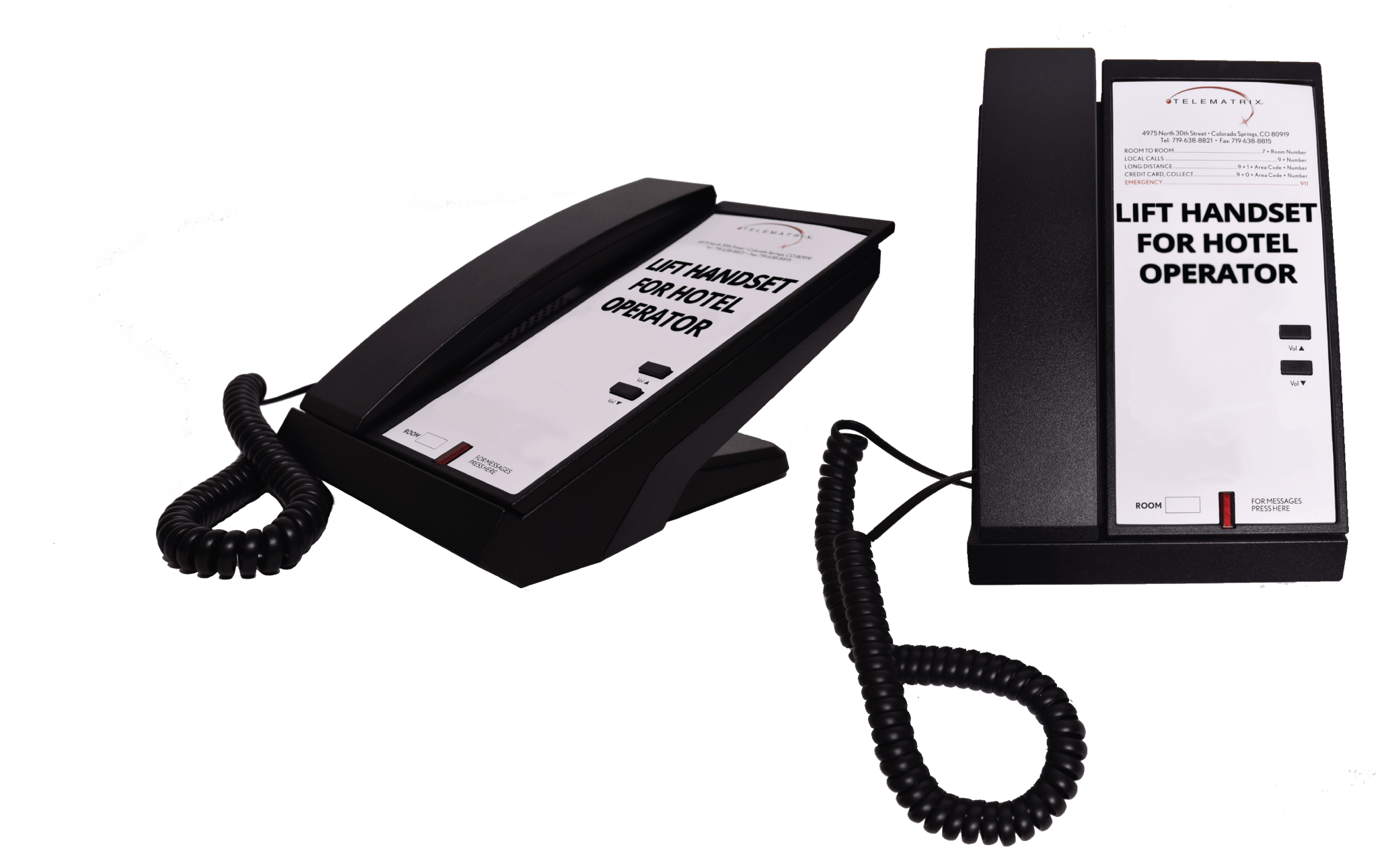 TeleMatrix 3500LBY Analog Phone Gray 35A50N0L 35A50N0L - The Telecom Spot