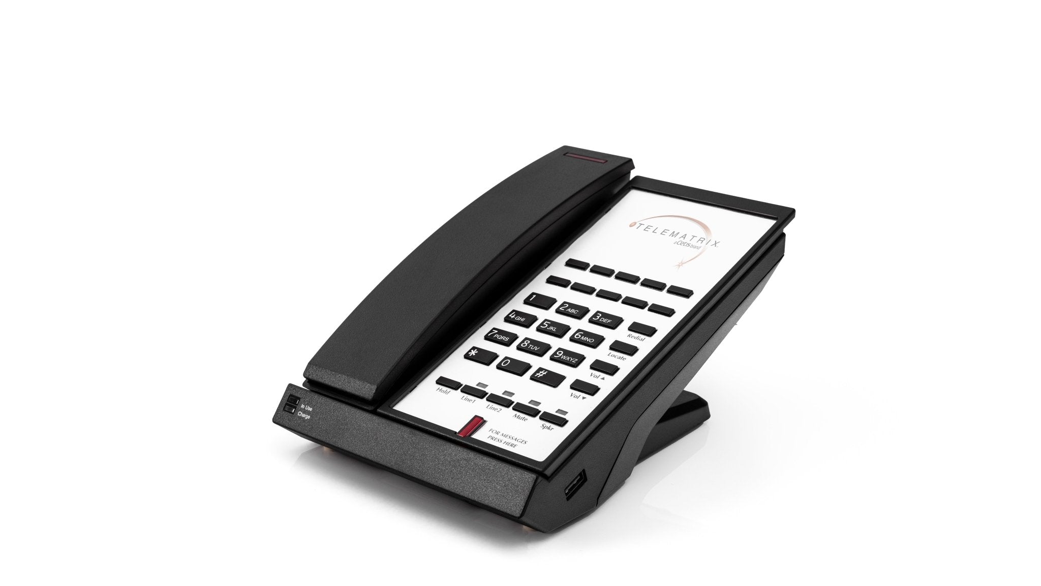 TeleMatrix 9702IPMWD VoIP Cordless Phone Black 97V12319S10D3 97V12319S10D3 - The Telecom Spot