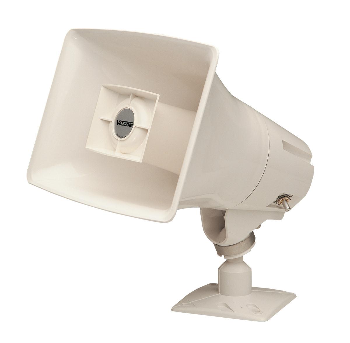 VALCOM 15W/1Way Marine Paging - White V-1036M - The Telecom Spot