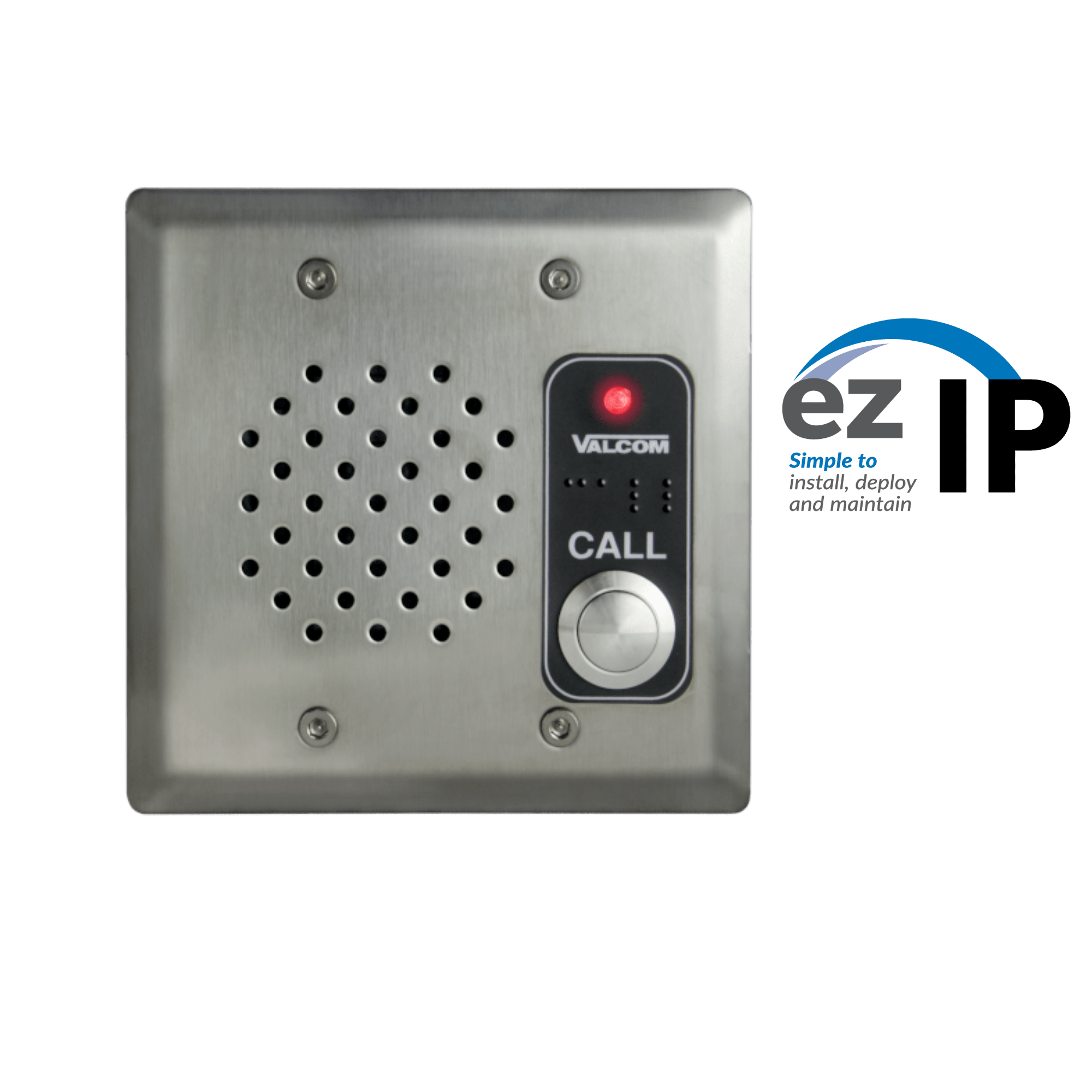Valcom EZ - DIBR ezIP Doorplate Intercom Speaker EZ-DIBR - The Telecom Spot