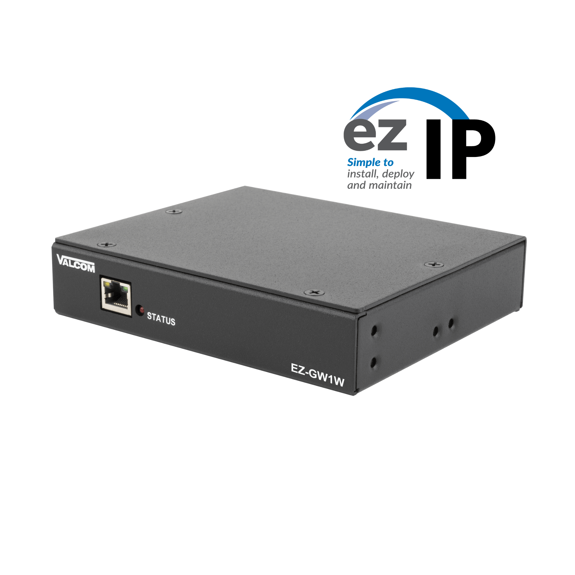 VALCOM EZ - GW1W ezIP 1 Zone Audio Gateway - Wall Mount EZ-GW1W - The Telecom Spot